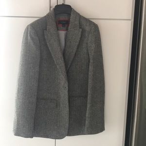 J.Crew Grey tweed blazer